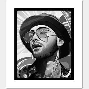 Zayn Black & White Portrait Posters and Art